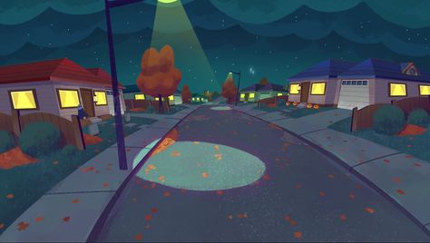 Dreamcore Weirdcore, Night Art, Autumn Aesthetic, Cool Backgrounds, Art Background, Anime Background, Special Places, Drawing People, Landscape Art