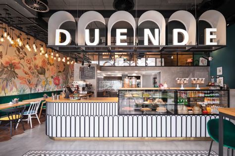 DUENDE | SOFT CASE Studio | Archinect Case Studio, Design Café, Cafe Shop Design, Luxury Office, Counter Design, Bakery Design, Good Coffee, Healthy Homemade Recipes, Coffee Shop Design