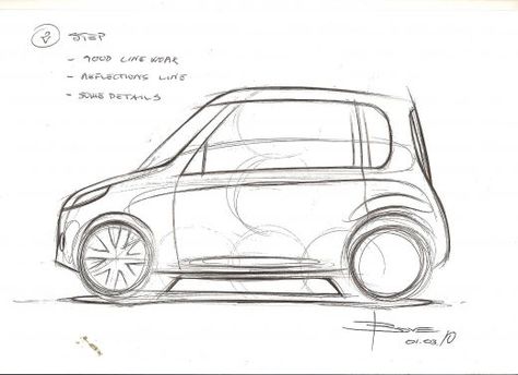 How to draw a simple side view car sketch: basic steps Car Drawing Easy, Drawing Proportions, Car Side View, Car Animation, Sketching Tips, Desain Buklet, Car Drawing, Ground Zero, Sailor Jerry