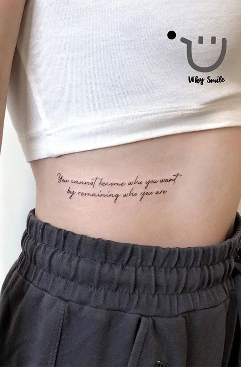 40 Meaningful Word Tattoos : You Cannot Become Who You Want I Take You | Wedding Readings | Wedding Ideas | Wedding Dresses | Wedding Theme A Word Tattoo, Text Tattoos For Women, Wording Tattoos, Deep Meaning Tattoos, Word Tattoos On Arm, Simple Tattoo With Meaning, Tattoo Word Fonts, Unique Tattoos Black Women, Tattoo Text