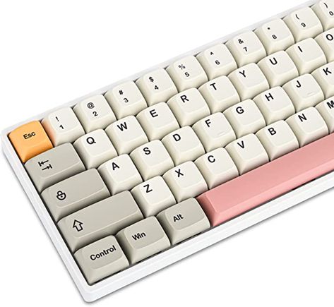 Amazon.com: GTSP 9009 XDA Retro PBT Keycaps Set for Gaming Keyboard Dye-Sub for Cherry Mx Gateron Kailh Switch GK61/GK64/RK61/Anne 60% Mechanical Keyboard (9009-XDA) : Electronics Unique Keyboards, French Wall Art, Keycap Set, Key Cap, Key Caps, Gaming Keyboard, Self Service, Mechanical Keyboard, Peg Board