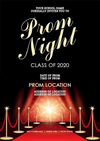 Prom Advertising Posters, Prom Tickets Design Ideas, Prom Ticket Ideas, Prom Night Theme Ideas, Old Hollywood Posters, Prom Tickets Design, Prom Flyer Ideas, Prom Poster Design, Prom Ideas Theme