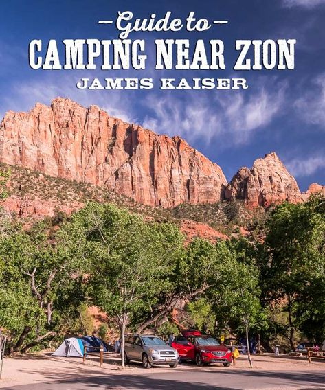 Discover the best public and private campgrounds near Zion National Park. When park campgrounds are full, these are the next best campsites. Zion National Park Rv Camping, Camping Zion National Park, Zion National Park Camping, Zion Camping, Sequoia National Park Camping, Utah Trip, Biscayne National Park, Zion Canyon, National Park Camping