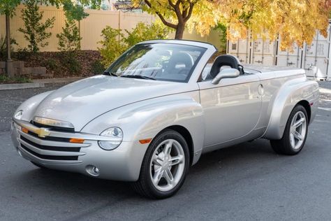 This convertible/pickup mashup will take you back to the early '50s, or at least the early 2000s. Korean Cars, Drivers Test, Plymouth Prowler, Time Continuum, Hot Rod Pickup, Chevrolet Ssr, Chevy Trailblazer, The Early 2000s, Chrysler Pt Cruiser