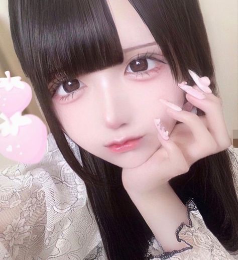 Jirai Kei Makeup, Puppy Beauty, Cool Toned Makeup, Doll Eye Makeup, Kawaii Makeup, Yami Kawaii, Jirai Kei, Living Dolls, Princess Dolls