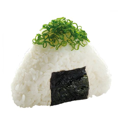 White Background, Rice, Green, White