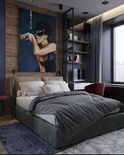 Industrial Style Bedroom, Hotel Lobby Design, Luxury Room Bedroom, Modern Luxury Bedroom, Dekorasi Kamar Tidur, Luxury Bedroom Master, Style Bedroom, Temple Design, Luxury Rooms