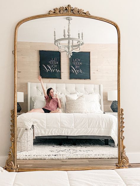 Extra Large Floor Mirrors, Oversized Farmhouse Mirror, Large Floor Length Mirror, Large Floor Mirrors In Living Room, Large Oversized Mirror, Large Gold Floor Mirror, Anthropologie Gleaming Primrose Mirror, Giant Gold Mirror, Anthropologie Floor Mirror