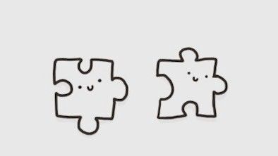 Puzzle Matching Tattoos, Puzzle Piece Tattoo Best Friend, Puzzle Tattoo Design, Puzzle Pieces Art, Minimalist Puzzle Piece Tattoo, Puzzle Piece Drawing, Puzzle Pieces Drawing, Cute Puzzle Piece Drawing, Puzzle Tattoo Ideas