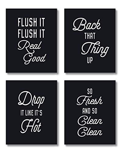 Rap Posters, Music Themed Decor, Bathroom Quotes Funny, Laundry Room Wall, Bathroom Aesthetics, Bathroom Wall Decor Art, Laundry Room Wall Decor, White Bathroom Decor, Bathroom Posters