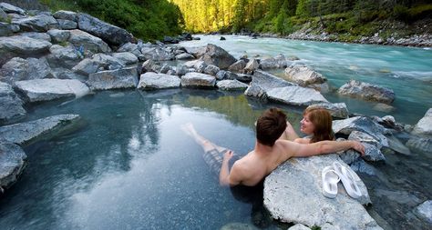 Where to find some of Canada's most inviting hot springs. #lussierhotsprings #whiteswan #provincialpark #canada #relax #relaxation #spa #nature #natural Albania Tourism, Winter Date Ideas, Spring Resort, British Columbia Canada, Rocky Mountain National Park, Whistler, Hot Springs, Rocky Mountains, British Columbia