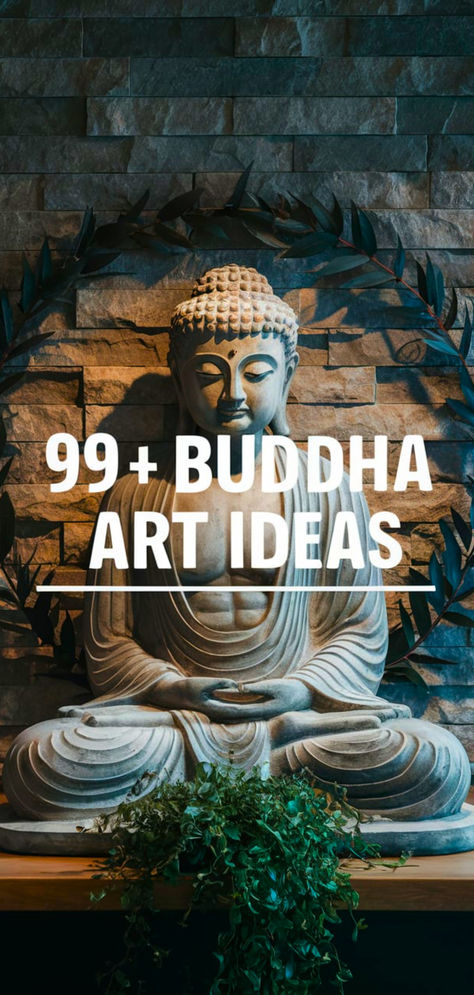 NEW: Buddha Art Ideas Buddha Statue Home Interior Design, Buddha Statue Home, Buddha Home Decor, Buddha Statues, Spiritual Decor, Buddha Art, Bright Stars, The Night Sky, Inner Peace