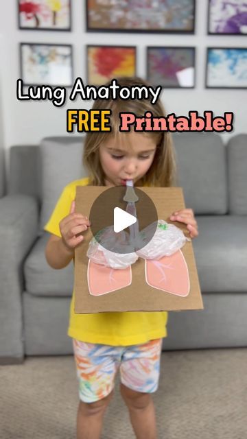 Lungs Experiment For Kids, Exibition Idea For Kids, Lung Crafts For Kids, Lungs Activities For Kids, Lung Activity For Kids, Lungs Experiment, Science Decoration Ideas, Lungs Activity, Respiratory System Projects