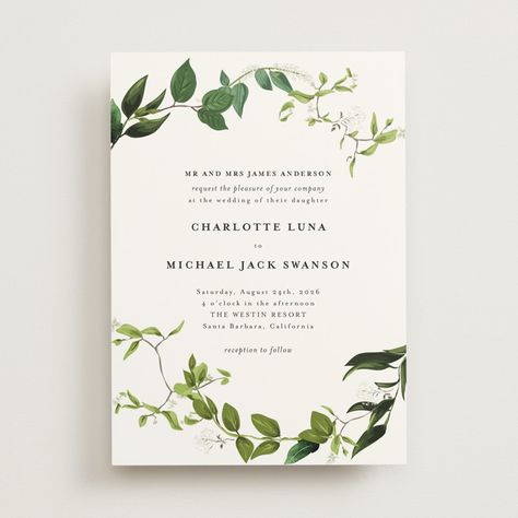 James Anderson, Floral Vector, Wedding Vintage, Vintage Ornaments, Wedding Invites, Hand Illustration, Borders, Vines, Wedding Invitations