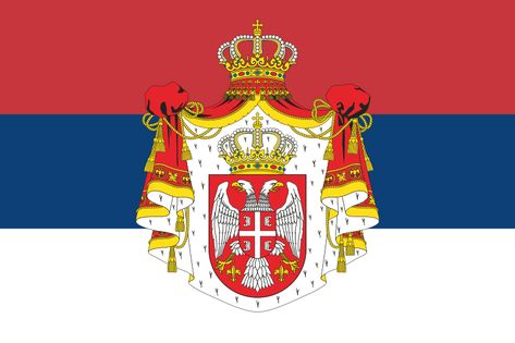 File:State Flag of Serbia (1882-1918).svg Serbian Flag, Serbia Flag, Warsaw Pact, History Queen, Flag Store, Star Spangled Banner, Flags Of The World, Historical Place, State Flags