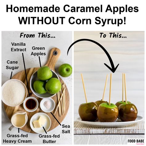 Homemade Organic Caramel Apples Without Corn Syrup Carmel Apples No Corn Syrup, Caramel Apples Without Corn Syrup, Caramel Apples No Corn Syrup, Homemade Caramel Without Corn Syrup, Candy Apples Without Corn Syrup, Candy Apple Recipe Without Corn Syrup, Healthy Caramel Recipe, Homemade Caramel Apples Without Corn Syrup, Diy Caramel For Apples