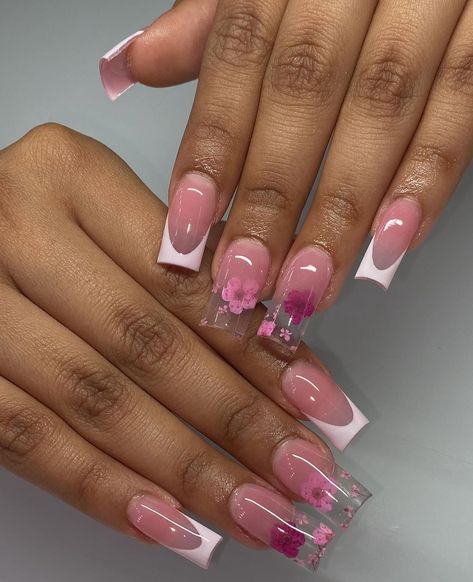 Multicolored Nails, Sugar Nails, Encapsulated Nails, Wow Nails, Airbrush Nails, Colored Acrylic Nails, Girly Acrylic Nails, Simple Acrylic Nails, Glow Nails