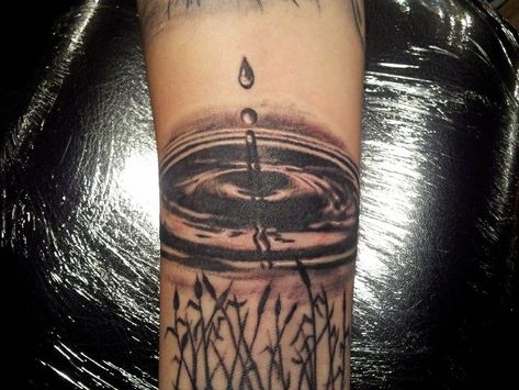 Ripple Tattoo, Ripple Water, Water Tattoo, Tattoo Design Ideas, Water Ripples, Tattoo Design, I Tattoo, Cool Tattoos, Tatting