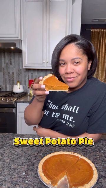 Sweet Potato Pie With Cream Cheese, How To Make Sweet Potato Pie, Sweet Potato Pie Recipes Black People, Sweet Potato Pie With Canned Sweet Potatoes, Sweet Potato Pie Southern Soul Food, Sweet Potato Pie Recipes Southern, Cream Cheese Sweet Potato Pie, How To Make A Sweet Potato Pie, Sweet Potato Recipes Pie