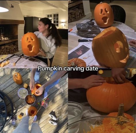 Relationship Activities Aesthetic, Cute Date Ideas Aesthetic Fall, Date Places Ideas, Halloween Dates Aesthetic, Gothic Date Ideas, Cute Thing For Boyfriend, Stuff To Do With Your Girlfriend, Alt Date Ideas, Carving Pumpkins Aesthetic Couples