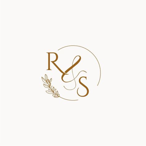 R And S Letters Love, Rs Logo Design Letter, Rk Logo Design Letter, Rk Logo Design, Wedding Initials Decor, Rk Logo, Couple Monogram Design, Wedding Initials Logo, Rr Logo