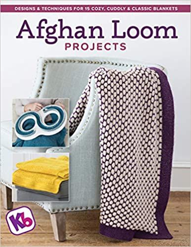 Afghan Loom Projects: Designs and Techniques for 15 Cozy, Cuddly and Classic Blankets: Looms, KB: 9781950934195: Books - Amazon.ca Loom Knit, Loom Knit Afghan, Afghan Loom, Whimsical Mermaid, Loom Projects, Knifty Knitter, Learn To Knit, Knitting Loom, Tablet Weaving