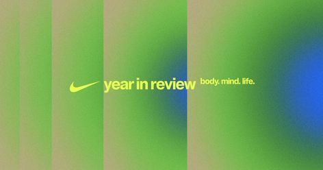 Nike Year in Review | Instrument 2023 Year In Review, Nike Email Design, Film Festival Branding, Nike Layout, Awards Branding, Iq Logo, Review Design, Brand System, Year Review