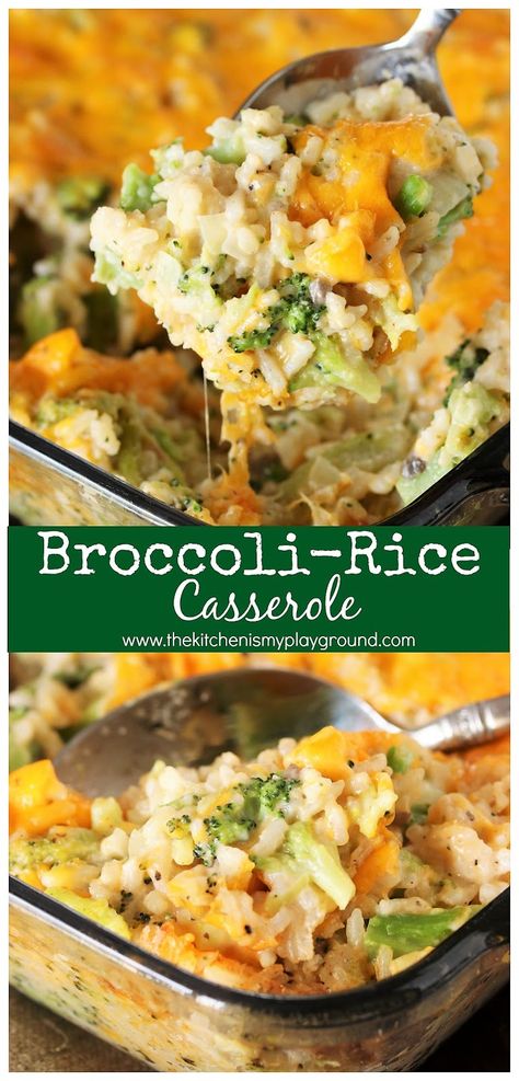 Side Dish For Easter, Cheesy Broccoli Rice Casserole, Cheesy Broccoli Rice, Broccoli Rice Casserole, Broccoli Rice, Thanksgiving Appetizers, Dinner Sides, Broccoli Recipes, Easy Casserole Recipes