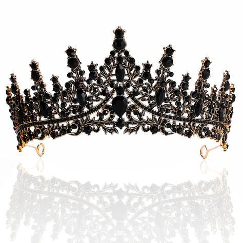 PRICES MAY VARY. Material: This tiara Made of hard alloy and rhinestone.The item is less than 100 grams, and there is no sense of weight on the head after wearing the crown. Set with stunning and sparkling crystals, making you look even more eye-catching Size: Birthday crown diameter approximately 5.5 inch, High 2.44 inch, The tiara comes with fixed hair pin. Birthday Girl Sash size: 62.6inches length. 3.8 inches width, Birthday Queen Sash size: 62inches length. 3.93 inches width,The sash comes Princess Tiaras, Queen Crowns, Royal Hair, Halloween Photo Props, Quinceanera Tiaras, Quinceanera Crown, Birthday Tiara, Wedding Brides, Beautiful Tiaras