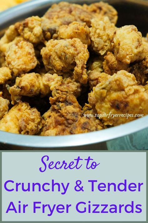 Air Fryer Chicken Gizzards