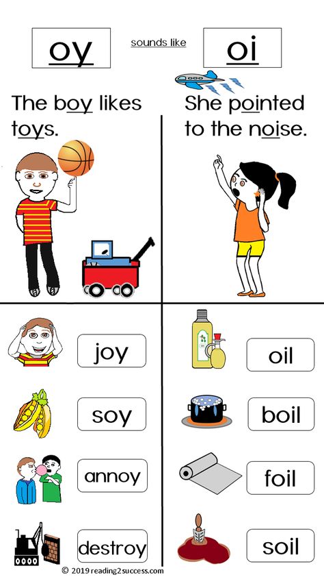 Oi Sound Words, Oy Sound Worksheet, Oi Oy Words, Diphthongs Oi And Oy Worksheet, Oi Oy Worksheets, Oy Worksheets, Diphthongs Worksheets, Oi Oy, Improve Reading Comprehension