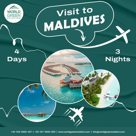 Visit to Maldives! #tourism #trips #maldives #nature #4days #3nights #socialmedia #socialmediapost #postdesign #viralpost #graphicdesign Maldives Four Seasons, Maldives Excursions, Maldives Travel Poster, Maldives History, Furaveri Maldives, Viral Post, Post Design, Maldives, Social Media Post