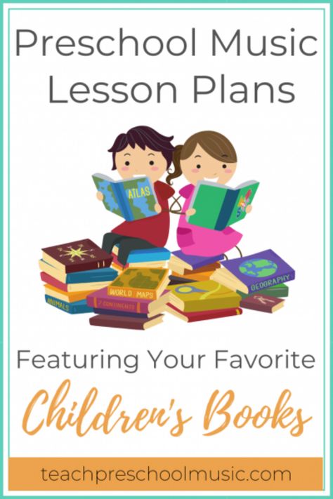 Literacy and music go hand in hand and I’ve always prioritized bringing books and stories into my classes to complement the songs and music concepts that the kids are learning about. #storybook #storybooklessonplans #lessonplans #lessonplanning #toddlers #preschool #elementary #kindergarten #preschoollessonplans #elementarylessonplans #teachers #teacherresourcesfree #childrensbooks #books #reading Music Lessons For Preschool, Music Lesson Plans Preschool, Kindergarten Music Lessons, Preschool Music Lessons, Lesson Plans For Preschool, Musical Lessons, Music Lesson Plan, Preschool Music Activities, Music Class Activities