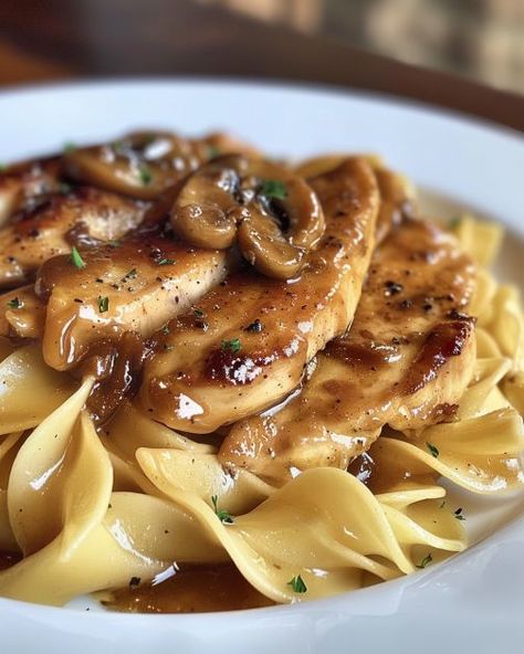 My spouse is enslaved to this meal. We polish off 1 serving and he swiftly asks for more Chicken Marsala With Buttered Noodles, Prize Winning Recipes, Maxis Kitchen Recipes, Chicken Marcella, Today Show Recipes, Southern Dinner Recipes, List Of Dinner Ideas, Chicken Stroganoff Recipe, Southern Meals