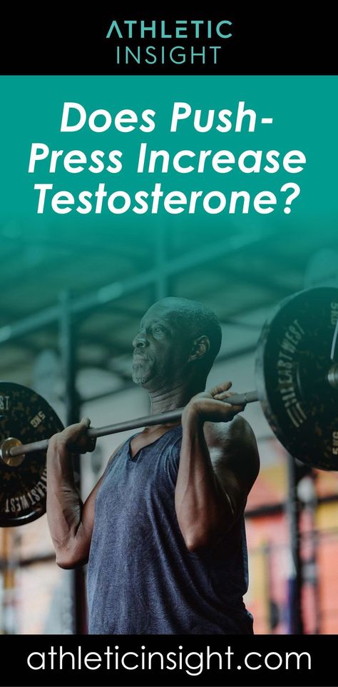 Does Push-Press Increase Testosterone? #pushpress #crossfit #fitness #weightlifting #workout #powerlifting #bodybuilding #strength #athelticinsight Push Press Workout, Leg Muscle Exercises, Shoulder Workout At Home, Back Strengthening Exercises, Back And Shoulder Workout, Compound Exercises, Increase Testosterone, Olympic Lifting, Overhead Press