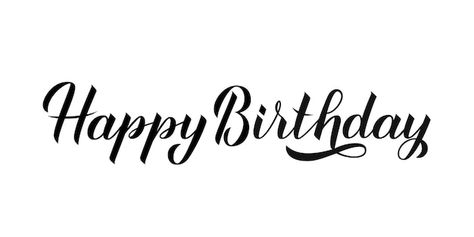 Happy Birthday Caligraphie Easy, Happy Birthday Written In Style, Lettering Styles Alphabet Calligraphy, Happy Birthday Stickers Free Printable, Happy Birthday Calligraphy Hand Drawn, Happy Birthday Writing Styles, Happy Birthday Fonts Hand Drawn, Happy Birthday Font Style, Happy Birthday In Cursive