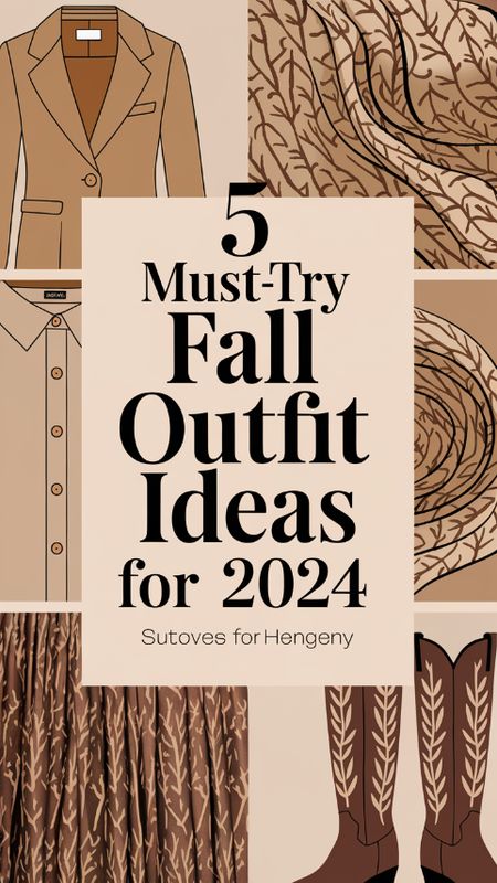 Elevate your autumn wardrobe with our '5 Must-Try Fall Outfit Ideas for 2024'! From cozy layers to trendy accessories, discover stylish looks that blend comfort and chic. Get ready to turn heads and embrace the beauty of fall fashion!  Click to explore your next favorite outfit! #FallFashion #OO November 2024 Outfits, Trendy Casual Outfits For Women 2024, Fall Styles For Women 2024, Outfit Ideas Fall 2024, Fall Women’s Fashion 2024, Fall Colors 2024, Trendy Autumn Outfits 2024, Early Fall Outfits 2024, 2024 Fashion Trends Autumn