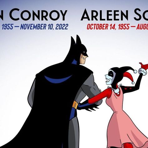 THE Dark Knight Archivist ✌🏽💙🦇 on Instagram: "Tribute to the late Kevin Conroy (1955-2022) and Arleen Sorkin (1955-2023) who voiced the Batman and Harley Quinn of the classic DC Animated Universe, respectively, by @hasani_walker. #Batman #KevinConroy #HarleyQuinn #ArleenSorkin #DC #RIP 🦇♦️🕊️" Batman The Animated Series Fanart, Batman Kevin Conroy, Batman Beyond Fanart, Harley Quinn X Batman, Walker Batman, Batman X Harley, Batman X Harley Quinn, Arleen Sorkin, Kevin Conroy Batman