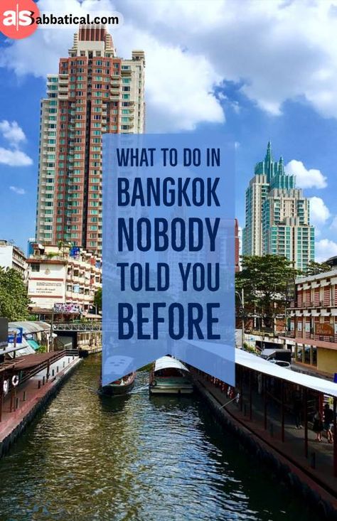 Bangkok is one of the most attractive cities for tourists in Southeast Asia. There is a plethora of things to do in this sprawling and ever-changing city. Here are some interesting things to do in Bangkok away from the tourist crowds! #asabbatical #thailand #bangkok #travel #thai #asia #solotravel #southeastasia #clicktoread #pinitforlater Best Things To Do Bangkok, What To Do In Bangkok Thailand, Shopping In Bangkok, Things To Do Bangkok, Things To Do In Bangkok Thailand, Bangkok Thailand Shopping, What To Do In Thailand, What To Do In Bangkok, Bangkok Things To Do