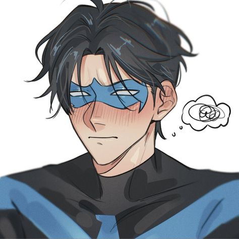 Robin Ttg Fanart, Robin And Raven Fanart, Robin Pfp Teen Titans, Robin Fanart Teen Titans, Robin Teen Titans Fanart, Robin Teen Titans Icon, Raven And Robin, Robin Teen Titans Go, Nightwing Icon