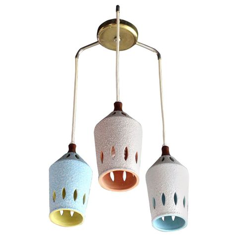 Modern Chrome Chandelier, Modern Brass Lighting, Ceramic Pattern, Brass Light Fixture, Exterior Light Fixtures, Glass Light Fixture, Mid Century Lamp, Chrome Chandeliers, Colorful Ceramics