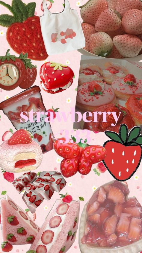 #strawberry #sweet #strawberryaesthetic #strawberrycore Goth Strawberry, Strawberries, Pins, Quick Saves