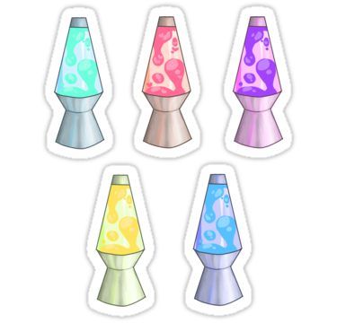 Preppy Stickers, Desain Buklet, Lava Lamps, Tumblr Stickers, Kitchen Hallway, Interior D, Nikko, Kawaii Stickers, Wall Lamps