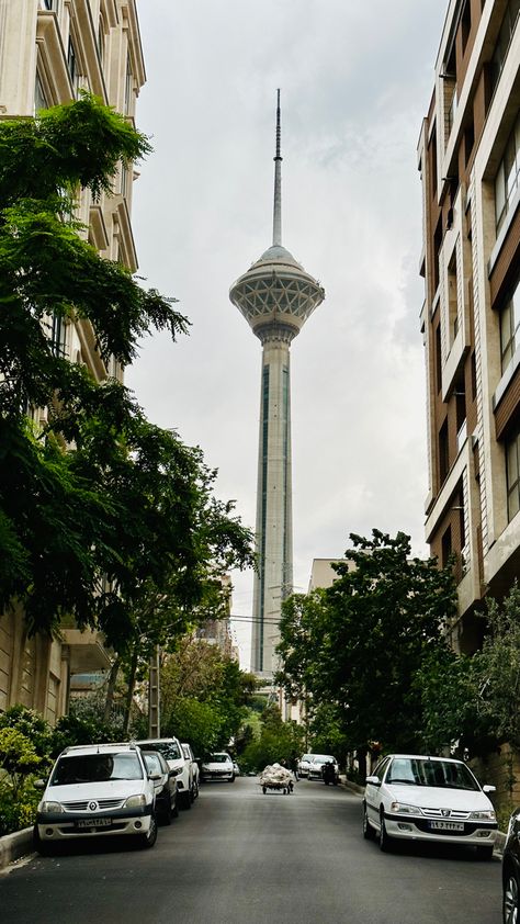 Iran/Tehran Milad Tower 🌱 Milad Tower, Samsung Galaxy Wallpaper Android, Iran Culture, Dream Dates, Iran Pictures, Easy Toddler Activities, Beautiful Beach Pictures, Pink Wallpaper Backgrounds, Picture Places