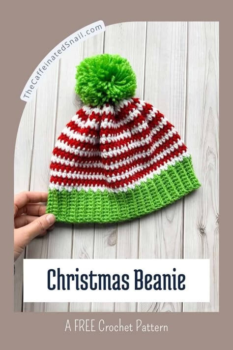 Crochet christmas hats