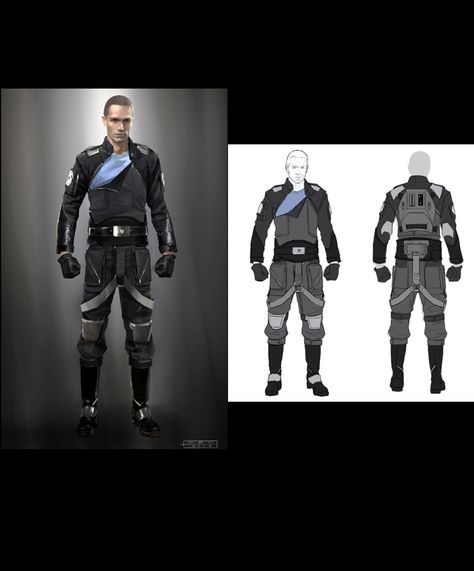 Starkiller flightsuit concept. (Force Unleashed II) Starkiller Cosplay, Brian Matyas, Star Wars The Force Unleashed, Galen Marek, Force Unleashed, The Force Unleashed, Comic Book Template, Order 66, Jedi Sith