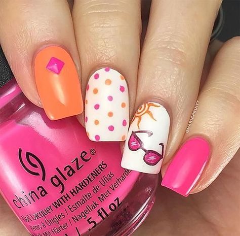 Nail Art Cute, Wedding Nail Polish, June Nails, Easter Nail Art Designs, Fun Nail Art, Nail Art Decals, Nail Art Designs Summer, Salon Ideas, Diy Nail Designs