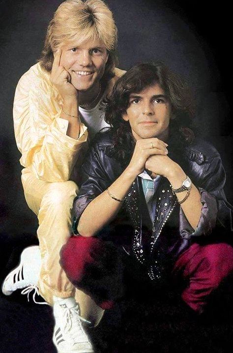 Modern Talking #moderntalking #dieterbohlen #thomasanders #eurodisco 80s Photography, Thomas Anders Modern Talking, Disco 80, 80s Music Videos, Thomas Anders, Italo Disco, Modern Talking, Disco Music, Popular People