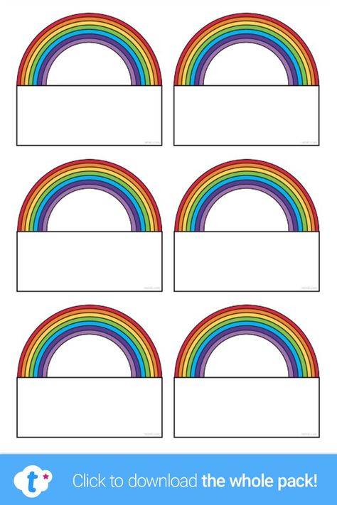 These lovely Customisable Classroom Rainbow Labels for Teachers are a time-saving must-have for all teachers and parents! Great for a variety of uses around your classroom or at home - why not give them a go on pegs and drawers? Visit the Twinkl website to download and find loads more classroom labels and customisable resources to organise your classroom! Rainbow Labels, Classroom Rainbow, Rainbow Theme Classroom, Classroom Management Activities, Reading Logs, Classroom Organisation, Classroom Labels, Preschool Art Activities, Rainbow Card