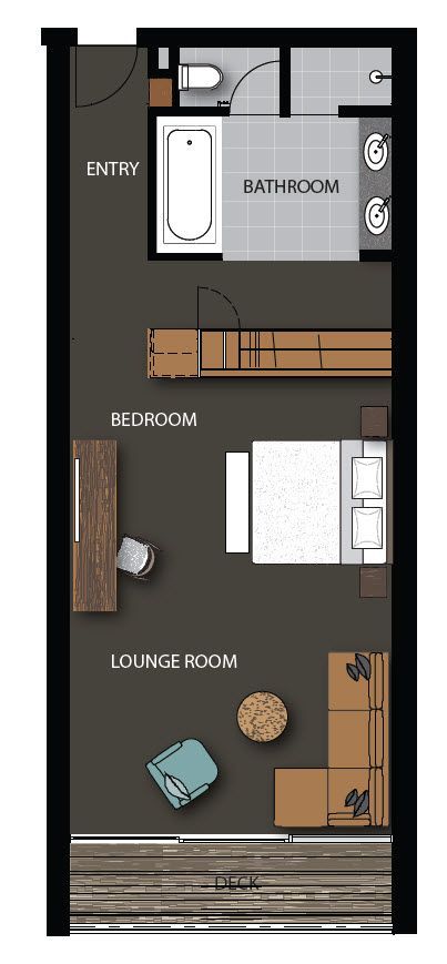 Hotel Room Layout Plan, Hotel Room Plan Layout, Small Hotel Floor Plan, Contemporary Farmhouse Exterior, Hotel Room Plan, Hotel Guestroom, Hotel Room Design Plan, Small Room Interior, Hotel Bedroom Design